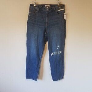 Abercrombie & Fitch Jeans 33 / 16L Long Curve Love The Mom High Rise Dis…